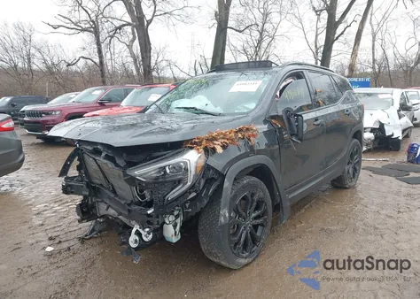 2020 GMC Terrain Fwd Slt z USA, uszkodzony, nr VIN 3GKALPEX8LL136611